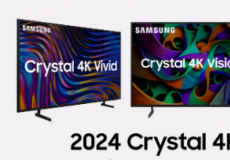 2024年三星Crystal 4K电视系列推出具有4K升级3D环绕声等功能